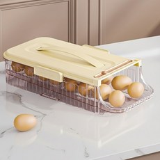 픽스앤고 슬라이딩 계란 디스펜서, 밀크브라운