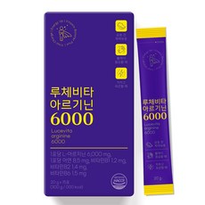 루체비타 고함량 L 아르기닌 6000 액상 스틱 20g x 15포, 300g, 1개