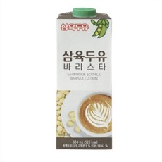 삼육식품 삼육두유 바리스타, 24개, 950ml