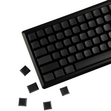 YMDK 127 블랙 블랭크 ZDA XDA V2 키캡 PBT 키캡 MX 키보드 104 87 61 멜로디 96 KBD75 ID80 GK64 SP84, 127 Black Blank