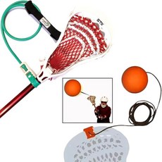 132194 B-Lax Blast 라크로스 트레이닝 번들 리바운더 및 저항 밴드 - 파워 정확성 손과 눈의 협응 규정 볼 포함 모든 스틱에 적합 연령 레벨의 플레이어용 {_t, 132194 B-Lax Blast 라크로스 트레이닝 번