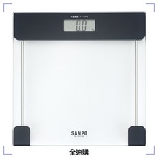 SAMPO聲寶 電子體重計 BF-L1901ML 高精度測量 超薄設計 LCD顯示, 1個
