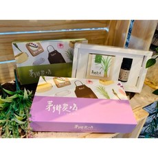 茅鄉炭坊 經典香氛禮盒 冷製皂 手工皂 精油香氛 送禮禮品 薰香, 香茅組-綠盒, 1個