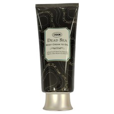 SABON 死海黑礦泥身體乳霜, 1條, 200ml