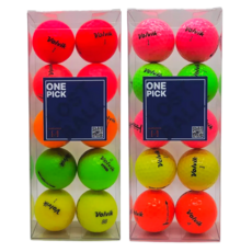 [원픽로스트볼] 재구매율1위 볼빅 컬러 로스트볼 컬러선택가능 A/A-급 골프공, 그린(초록), 1개, 20개입