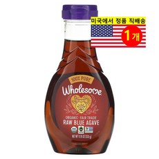 Wholesome Sweeteners 오가닉 로우 블루 아가베 333g 1개