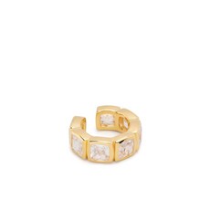톰우드 쿠션 지르코니아 9K 옐로 골드 싱글 이어 커프