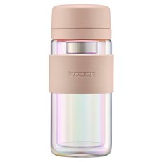 즈윌링 이중 유리 티보틀 1026355, 1개, 310ml, 핑크