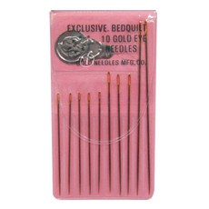 분홍 바늘 10개 세트 바늘세트 바느질 생활소품, 1개