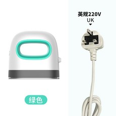 熱賣卡影迷你可攜帶家用壓燙機小型印標機衣服燙畫茶葉禮盒燙膜封膜joe182450, 1個, 綠色英規220V