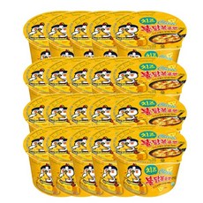 불닭볶음면 치즈 큰컵 105g, 16개