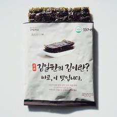 철판직화구이 조미김 구운김 김일한의 김이란 전장김, 20g, 20개
