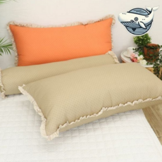 침대 바디 필로우 사계절 지퍼형 폴리 대형 바디 필로우 도트 인테리어 패턴 소파 방석 리본, 레몬