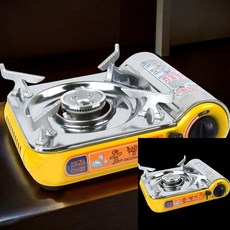 휴대용 가스버너 (올챙이) 미니가스렌지 야외용 캠핑렌지 야외용가스버너