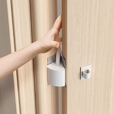 경첩 문 닫힘 손 끼임 방지 스토퍼 [가드 인형 도어 문틈 손가락 문쾅 아기 방문 고정], 1개입