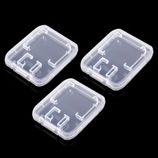 원폴뎀 SD 메모리 카드 보관함 케이스, 3개