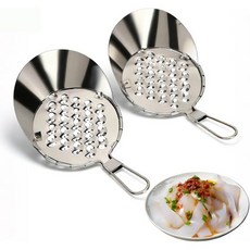 시랭크 2개 세트 콩젤리 스크래퍼 스테인리스 스틸 젤리 긁개 찬국수 치즈 강판 수작업 과일 버터 슈페츨러 국수 제작기 주방 가제트