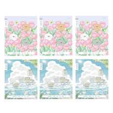 모닝글로리 초등 1-2 알림장 넓은칸 B 2종 x 3p 세트, 2종혼합, 1개