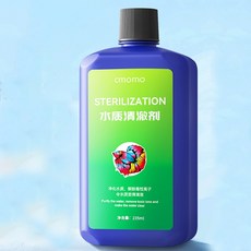 cmomo 亞甲基藍溶液 水族觀賞魚通用 淨水劑, 1個, 水質清澈劑235ML