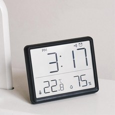 자석탈부착 쿠킹타이머 온습도 디지털시계 집들이용 초등학교 매장용 대학교 사무실