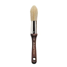 Artsecret 짧은 핸들 트림 페인트 브러시 두꺼운 합성 헤어 에지 TCW 3258 92 mm, 1개