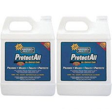 가죽 클리너 프리미엄 세정제 청소 62010-02 올 표면 및 폴리쉬 보호 1갤런 2팩, 1 Gallon (Pack of 2)