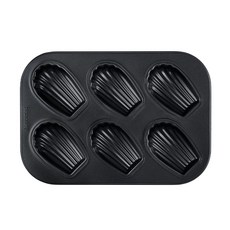 hanomad 6格瑪德蓮不沾烤盤, 1個