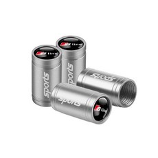 알루미늄 자동차 휠 타이어 에어 밸브 먼지 캡 라인, 8. MS Silver SLINE, 1개