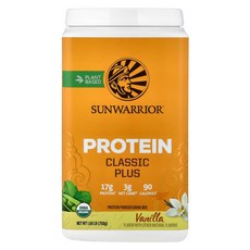 썬워리어 클래식 플러스 프로틴 식물성 단백질 바닐라향 750g, 1개, 748g