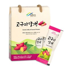 밀양한천 고구마양갱, 400g, 10개