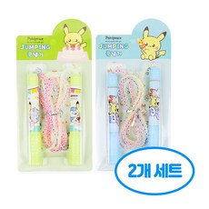 포켓몬스터 점핑 줄넘기 포켓피스 2개 세트, 단품, 1세트