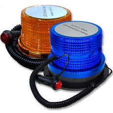 LED경광등 자석 차량용 경고등 LED경광등차량용 안전표시 자석 경고등 안전표시, 주황색