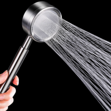 강력 토네이도 스텐 수압샤워기 알루미늄 샤워기헤드, 1개, 상세페이지 참조