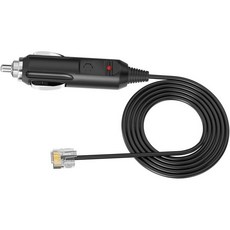 에스코트 발렌타인 원 V1 벨트로닉스 유니덴 등을 위한 레이더 검출기 DC 차량 전원 코드 에스코트 여권 9500ix 9500i 8500x50 솔로 S2 S3 레이더 검출기 교