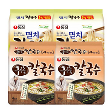 멸치칼국수 10개+후루룩칼국수 8개, 18개, 98g