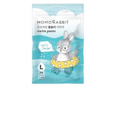 모모래빗 물놀이 팬티형 수영장 기저귀 아동공용, 대형(L), 3매