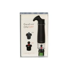 【法國頂級品酒品牌 L'Atelier du Vin】Gard vin ON/OFF 真空保存組-亮鉻, 1個