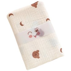 CCBABY 純棉紗布寶寶包巾 透氣吸濕排汗 多功能推車蓋毯哺乳巾 75x80cm