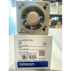 OMRON 計時器 H3CR-F8N(100-240VAC) 精準計時，多功能應用，操作簡單, 1個, H3CR-F8N