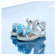 캐치티니핑 LED 플랫 샌들 어린이 키즈 블루 신발 여아 여름 캐릭터 슈즈 빛나핑