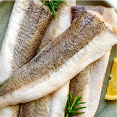 [산지직송] 자연산 원양산 순살대구 1kg 7~9미 2kg 14~18미 재철생선 민대구 선물용 가정용 업소용, 1박스