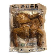 참프레 훈제통닭, 3개, 550g