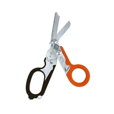 다기능 가위 Leatherman Raptors 응급 처치 전문가 전술 접이식 가위 야외 생존 도구 조합 가제트, 02 Black Orange