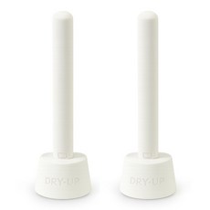 드라이 업 규조토 퀵 드라이 스틱 스텐드형 수분 흡수 제습, 2개, 100g