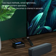 LCD 오디오 수신기 송신기 Bluetooth 호환 5.0 무선 오디오 어댑터 A2DP/AVRCP 프로토콜 지원 차량용 오디오 용 TF 카드, 보여진 바와 같이, 하나, 1개