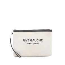 생 로랑 중고 2000's 탑 지퍼 클러치