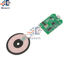 C타입 마이크로 USB 고속 충전 무선 충전기 송신기 PCBA 회로 기판 코일 수신기 충전기 모듈 DC 9V 12V 10W 15W 20W, 1) MICRO-USB 9V 5-10W, 1개