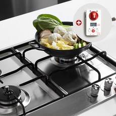 전국설치/가스연결가능 나비엔매직(구SK매직) 3구 빌트인 가스 쿡탑 레인지 건전지식 GRAB323K 560x480, 배송만, LNG, 3303