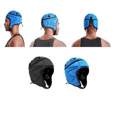 머리보호대 헬멧 헤드가드 복싱 럭비 스포츠, 1개, 블랙