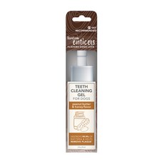 TROPICLEAN enticers 鮮呼吸 Plus 潔牙凝膠 狗貓口腔護理 2oz 花生蜂蜜風味, 1個, 經典花生蜂蜜, 59ml
